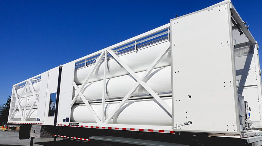 High-Capacity Smart Hydrogen Tube Trailer