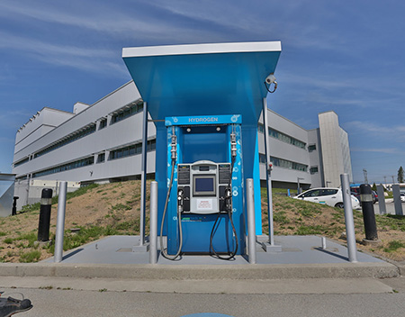 A Powertech hydrogen fueling station